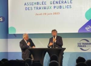 Lors de l’assemblée générale de la Fédération Nationale des Travaux Publics , l’élection du nouveau président de la FNTP était à l’ordre du jour, Alain Grizaud a été élu